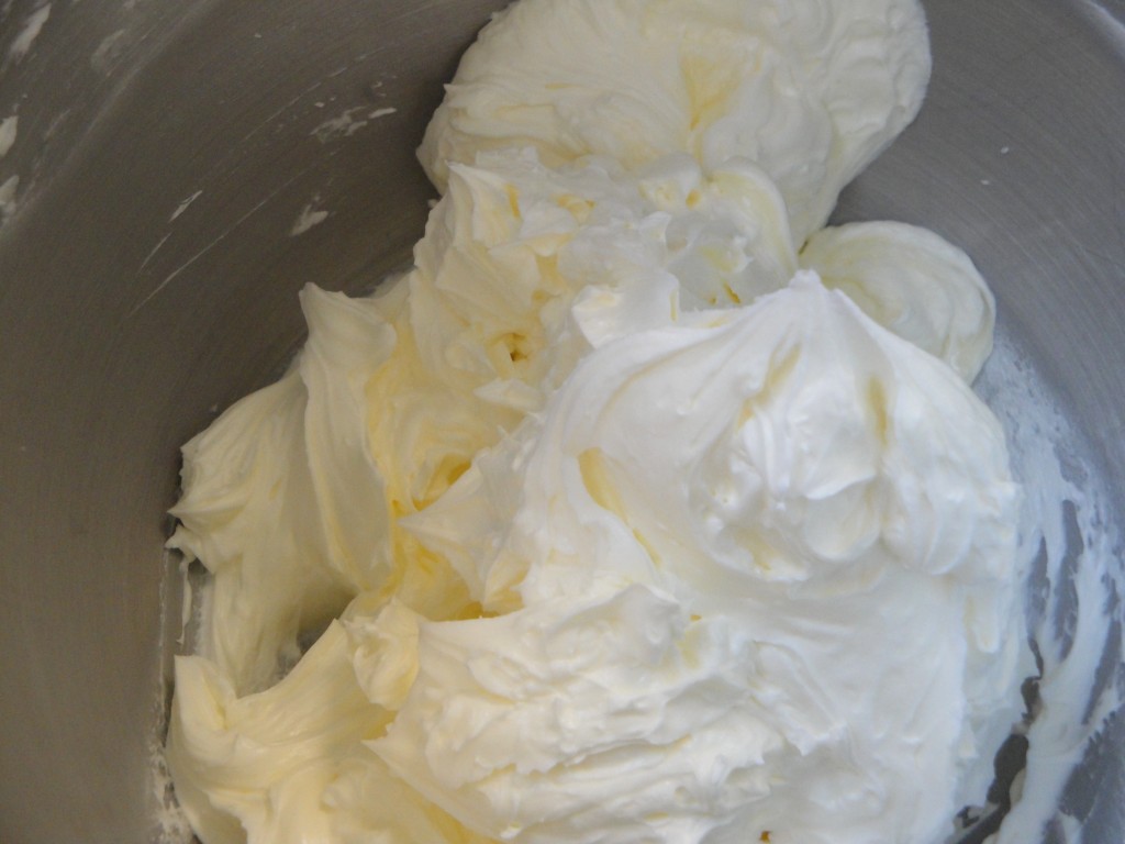 Creaming butter for truffles