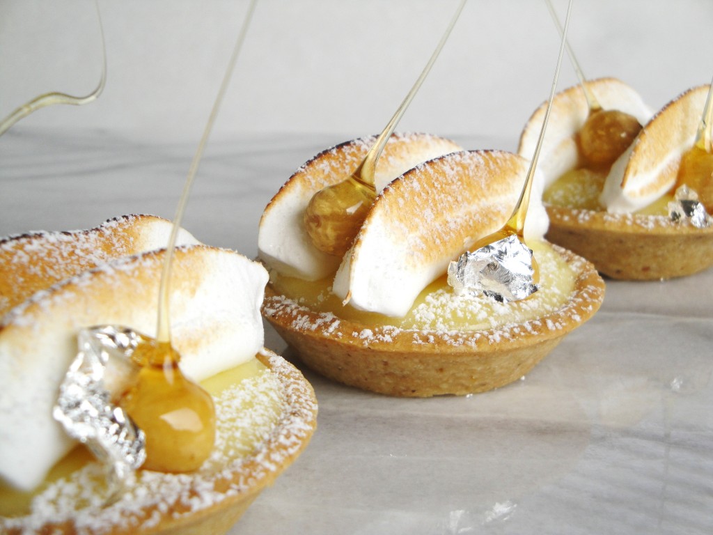 Meyer lemon tarts