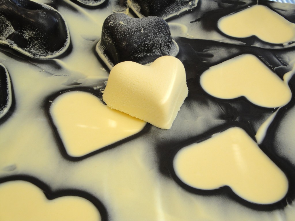 mousse in silicone silforms 